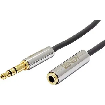 Audio kabel CROMO Kabel prodlužovací jack 3,5M - jack 3,5F, 3m (35329) - 11.43.4343