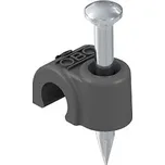 OBO Bettermann 2008/25SW příchytka s hřeb. 8mm černá