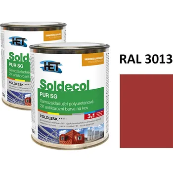 barva na kov Soldecol PUR SG 0,75 L RAL 3013