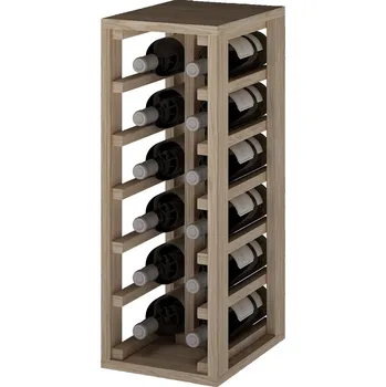 Stojan na víno Expovinalia Regál na víno PETÍN I Materiál a odstín: Přírodní dub - masiv