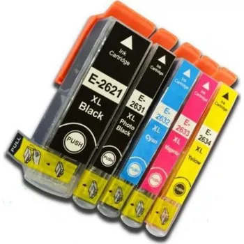 Cartridge-SET Epson T2636 - kompatibilní náplně do tiskárny Epson