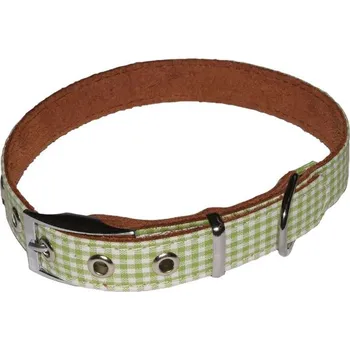 Obojek pro psa O´LALA PETS,Obojek Kostka 20x45 zelená