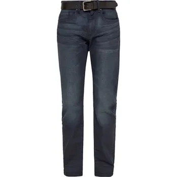 Pánské džíny s.Oliver pánské džíny s opaskem Close Slim modré Velikost: 34/32