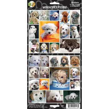 samolepka James & Steel,Samolepky pudl