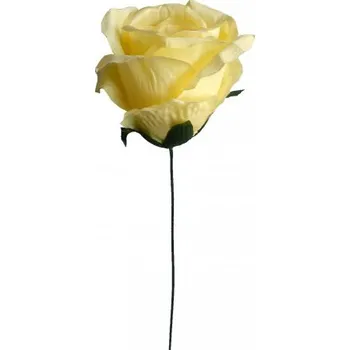 umělá květina Růže vazbová velká Z008/LTYELLOW