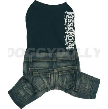 Obleček pro psa Doggydolly,Obleček Doggydolly Kiss&Rock boy XS