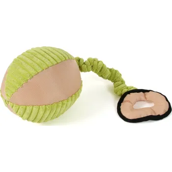 Hračka pro psa I love pets,Míč přetahovadlo na gumě 40 cm