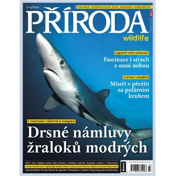 Časopis Příroda 3-4/2019 - Drsné námluvy žraloků modrých