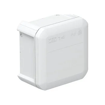 Elektroinstalační krabice OBO Bettermann T 40 OE Odbočná hranatá krabice, Vnější rozměry: 90 x 90 x 52 mm