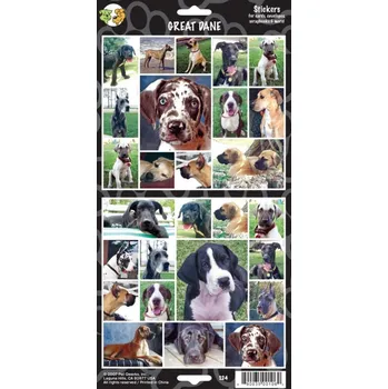 samolepka James & Steel,Samolepky německá doga