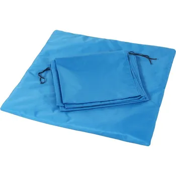 Pelíšek pro psa O´LALA PETS,Záclonky do výstavních klecí 70 x 70 cm modrá