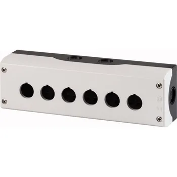 Elektrická zásuvka Eaton M22-I6 Skříňka pro povrchovou montáž, IP67, 6 montážních míst