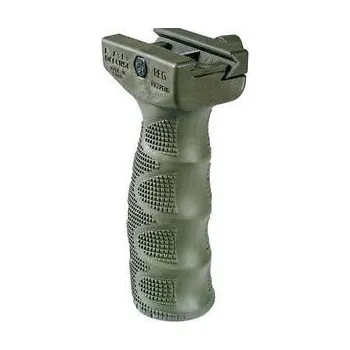 REG - Přední pogumovaná taktická rukojeť FAB DEFENSE Zelená