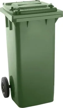 Popelnice Proteco popelnice s kolečky 240 l zelená 
