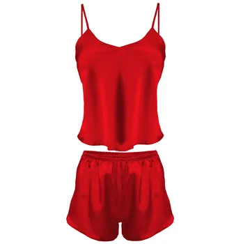 Dámské noční prádlo Dkaren Karen komplet červený