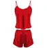 Dámské pyžamo Dkaren Karen komplet červený