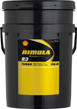 Motorový olej Shell Rimula R3 Turbo 15W-40 20 l
