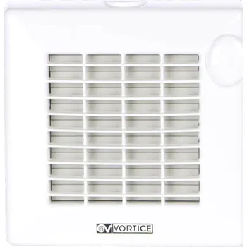 Domácí ventilátor Vortice PUNTO M 120/5" AT axiální ventilátor s žaluziovou klapkou a doběhem