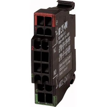 Elektrická zásuvka Eaton M22-CK11 spínací jednotka 1Z + 1V přední upev. bezšroub. sv.