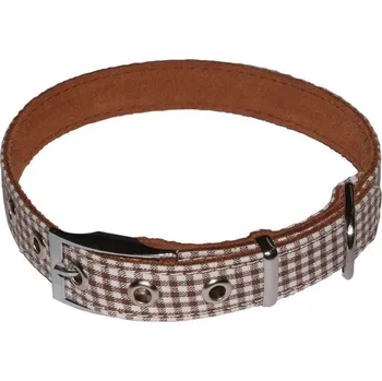Obojek pro psa O´LALA PETS,Obojek Kostka 20x50 hnědá