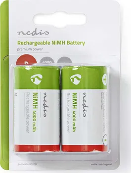 Článková baterie Nedis NiMH D 2 ks