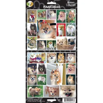 samolepka James & Steel,Samolepky pomeranian