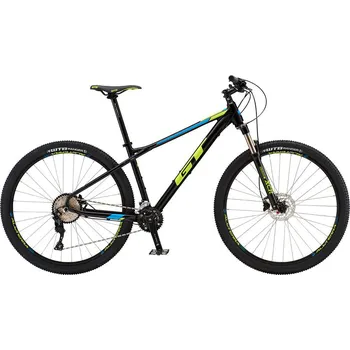 Horské kolo Recenze GT Avalanche Elite 27,5" černé/fosforové 2019