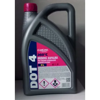 Brzdová kapalina Carline brzdová kapalina DOT 4 4L