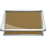 2x3 CaseTech vitrína 120 x 90 cm korková