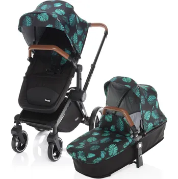 Kočárek ZOPA podvozek Black/Brown + barevný set ke kočárku Evoque 2019