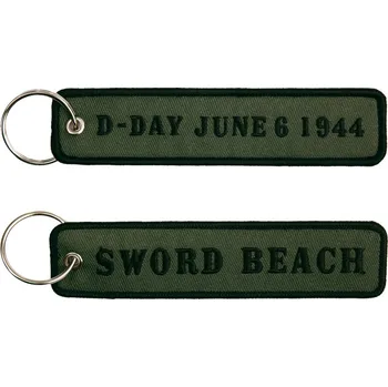 Přívěsek na klíče Fostex D-Day Sword Beach - olivový