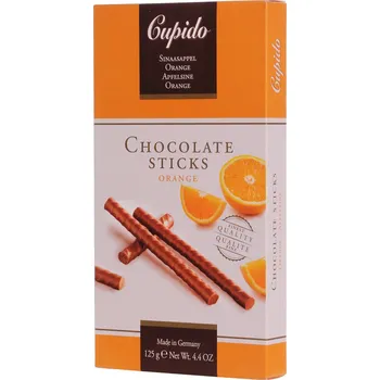Čokoláda Cupido čokoládové tyčinky Pomeranč 125g (čokoláda Pomeranč)