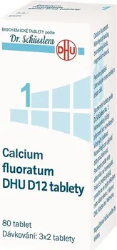 Homeopatikum Dr. Peithner No. 1 Calcium fluoratum DHU D12 - 80 tbl.