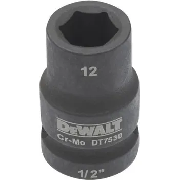 Gola hlavice 1/2" průmyslová hlavice 18x38 mm DT7536 DeWALT