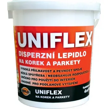 Recenze Barvy a Laky Hostivař Uniflex V7510 disperzní lepidlo na korek a parkety 1 kg Průmyslové lepidlo Recenze Barvy a Laky Hostivař Uniflex V7510 disperzní lepidlo na korek a parkety 1 kg