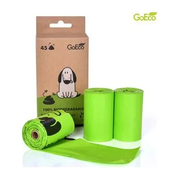 sáček na exkrement Ekosáček na exkrementy, z kukuřice, kompostovatelný 45 ks 20 x 33 cm