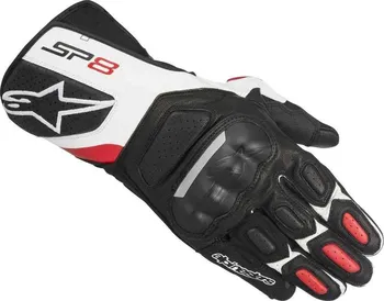 Moto rukavice Alpinestars SP-8 černé/bílé/červené