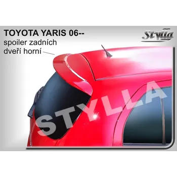 Tuning Stylla spoiler zadních dveří Toyota Yaris (2005 - 2013)