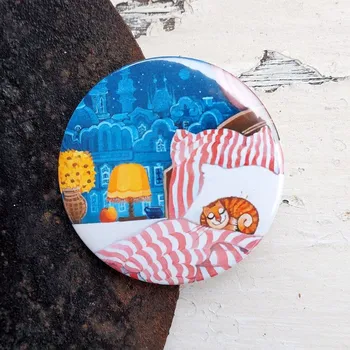 Dekorativní magnet Zuzana Honsová Pohoda magnet 56 mm