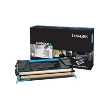Toner Lexmark cyan C746A2CG | 7000str | C746/C748