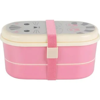 Svačinový box Krabička na svačinu Nori cat