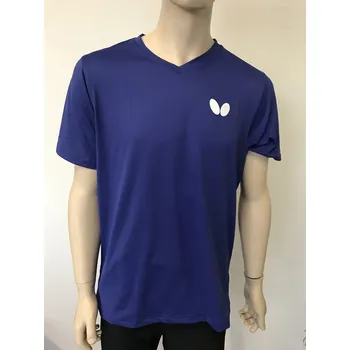 Tričko BUTTERFLY Tričko Bamboo modré modrá XXXL