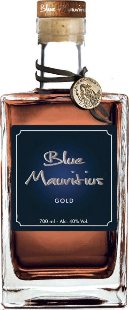 Rum Blue Mauritius Gold 40% 0,7l (holá láhev)