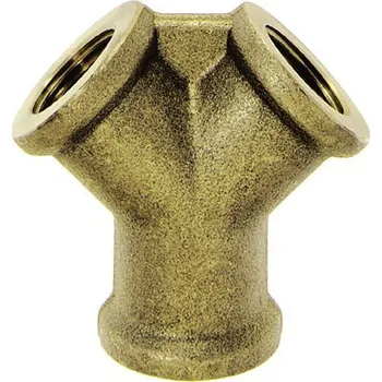 Fitinka LÜDECKE DWS12 Rozdvojka s vnitřními závity 1/2"