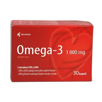 Přírodní produkt Noventis Omega-3 1000 mg 30 cps.