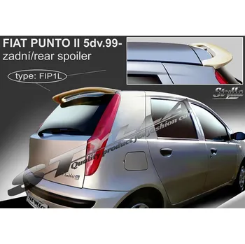 Tuning Stylla spoiler zadních dveří Fiat Punto II 5dv (1999 - 2010) - horní