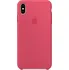 Pouzdro na mobilní telefon Apple iPhone XS Max Silicone Case ibiškové