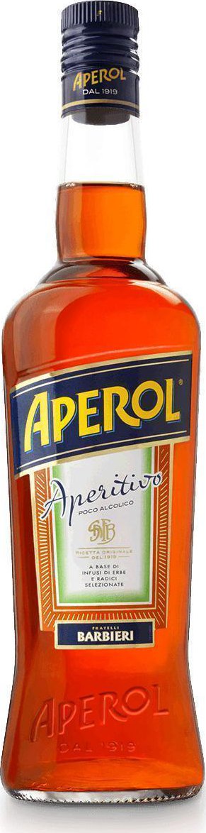 Aperol Aperitivo 11% 1 l (holá láhev)