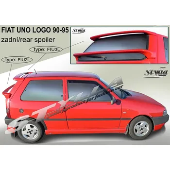Tuning Stylla spoiler zadních dveří Fiat Uno Logo (1989 - 1995) - dolní