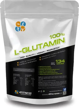 Aminokyselina 4Fitness Glutamin 400 g